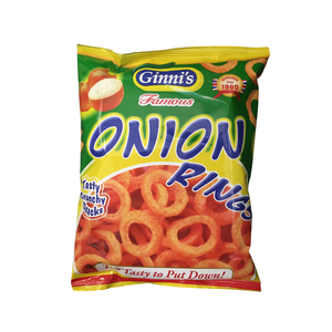 Onion Rings (Vegan Friendly) (12 x 80g) | Ginni's Nuts, Snacks and